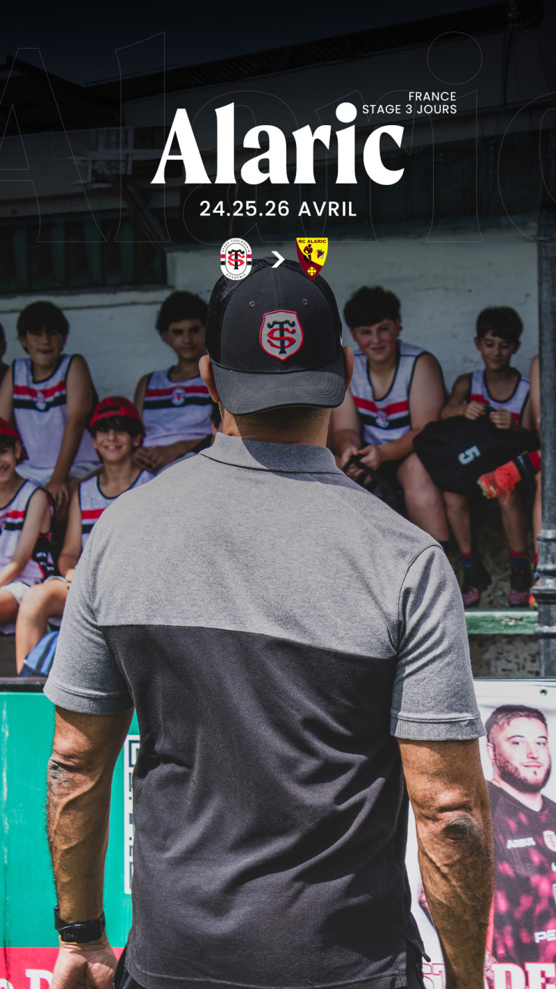 3 días rugby camp - Alaric Abril 2026 | Stade Toulousain