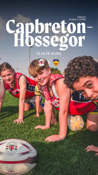 3 días rugby camp - Capbreton - Hossegor Abril 2026 | Stade Toulousain