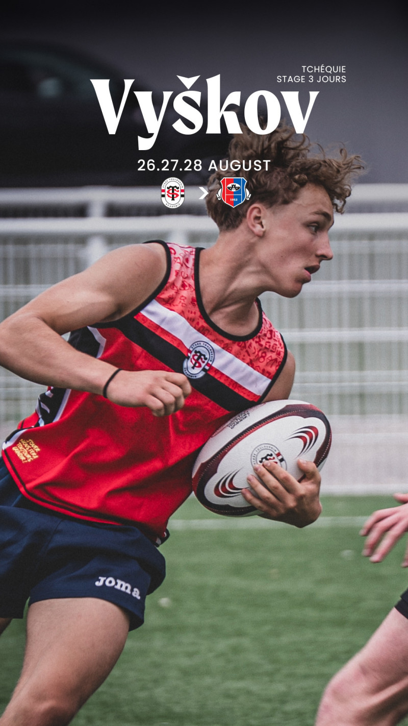3-day Rugby Camp at Vyškov, Czech Republic - August 2026 | Stade Toulousain