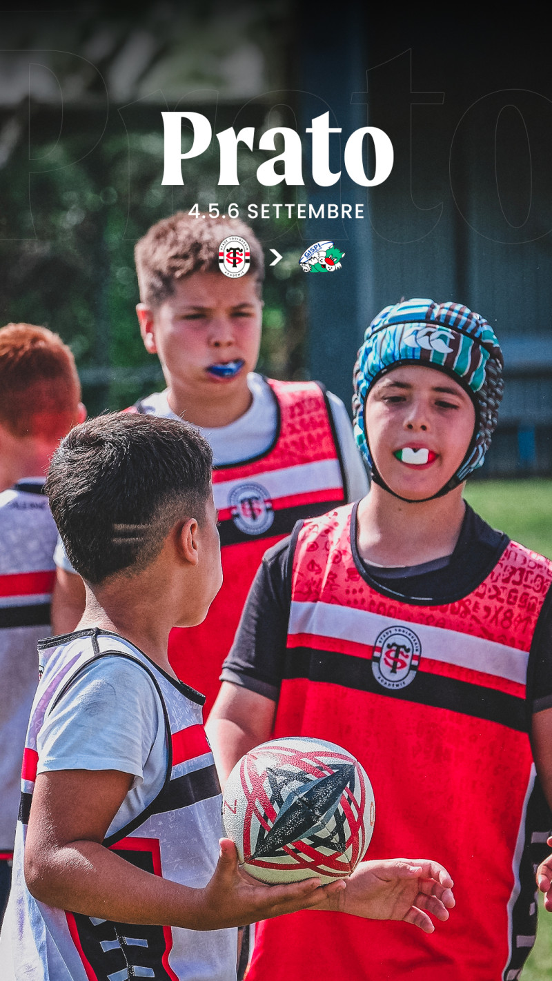 Stage Rugby 3 jours à Prato - Septembre 2026 | Stade Toulousain