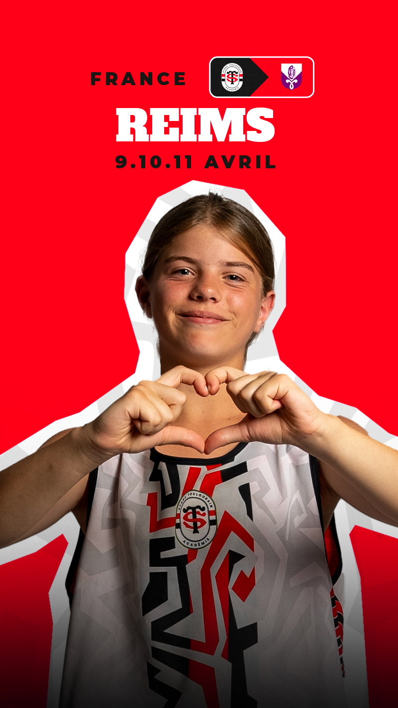 Stage Rugby 3 jours - Reims - 9-10-11 - Avril 2025 | Stade Toulousain