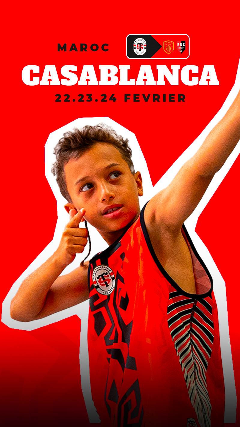 Stage Rugby 3 jours - Casablanca - 22-23-24 -  Février 2025 | Stade Toulousain