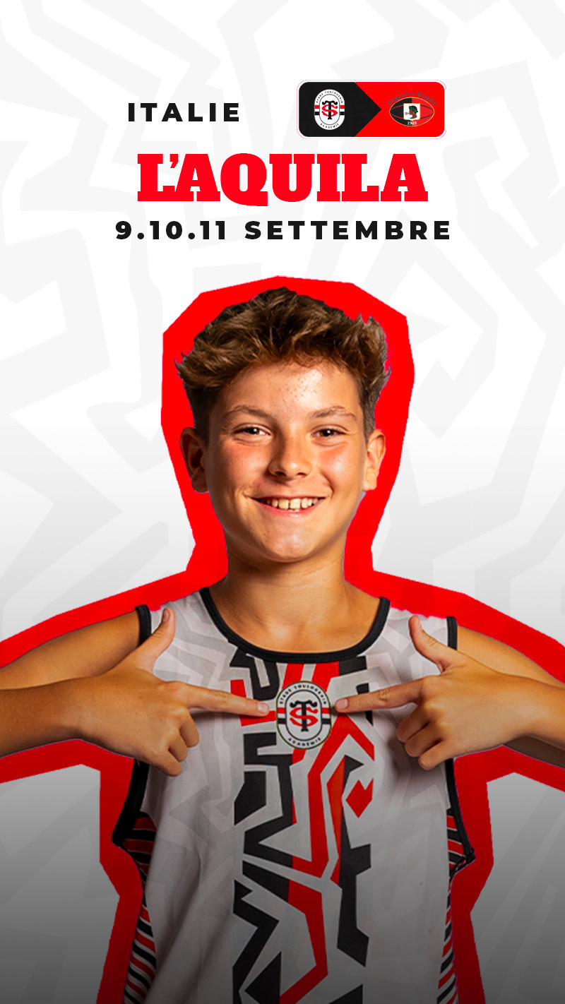 Stage Rugby 3 jours - ST MAIXENT - 1-2-3 Novembre 2024 | Stade Toulousain