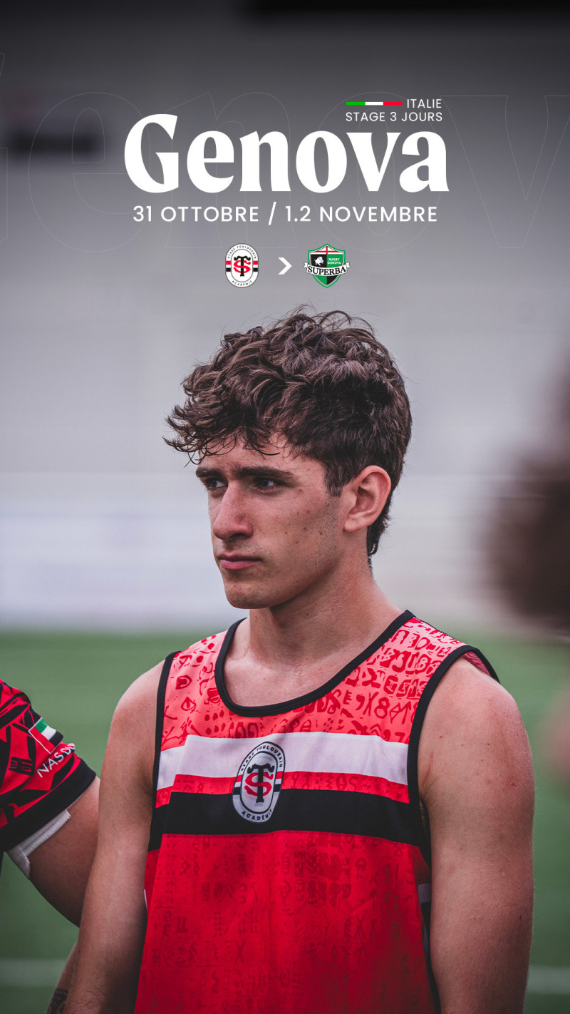 3-day Rugby Camp - Genova October/November 2025 | Stade Toulousain