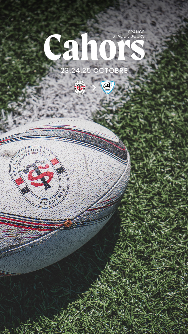 3-day Rugby Camp - Cahors October 2025 | Stade Toulousain