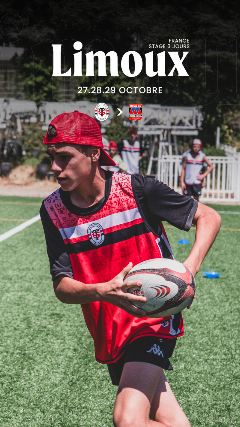 Stage Rugby 3 jours à Limoux - Octobre 2025 | Stade Toulousain