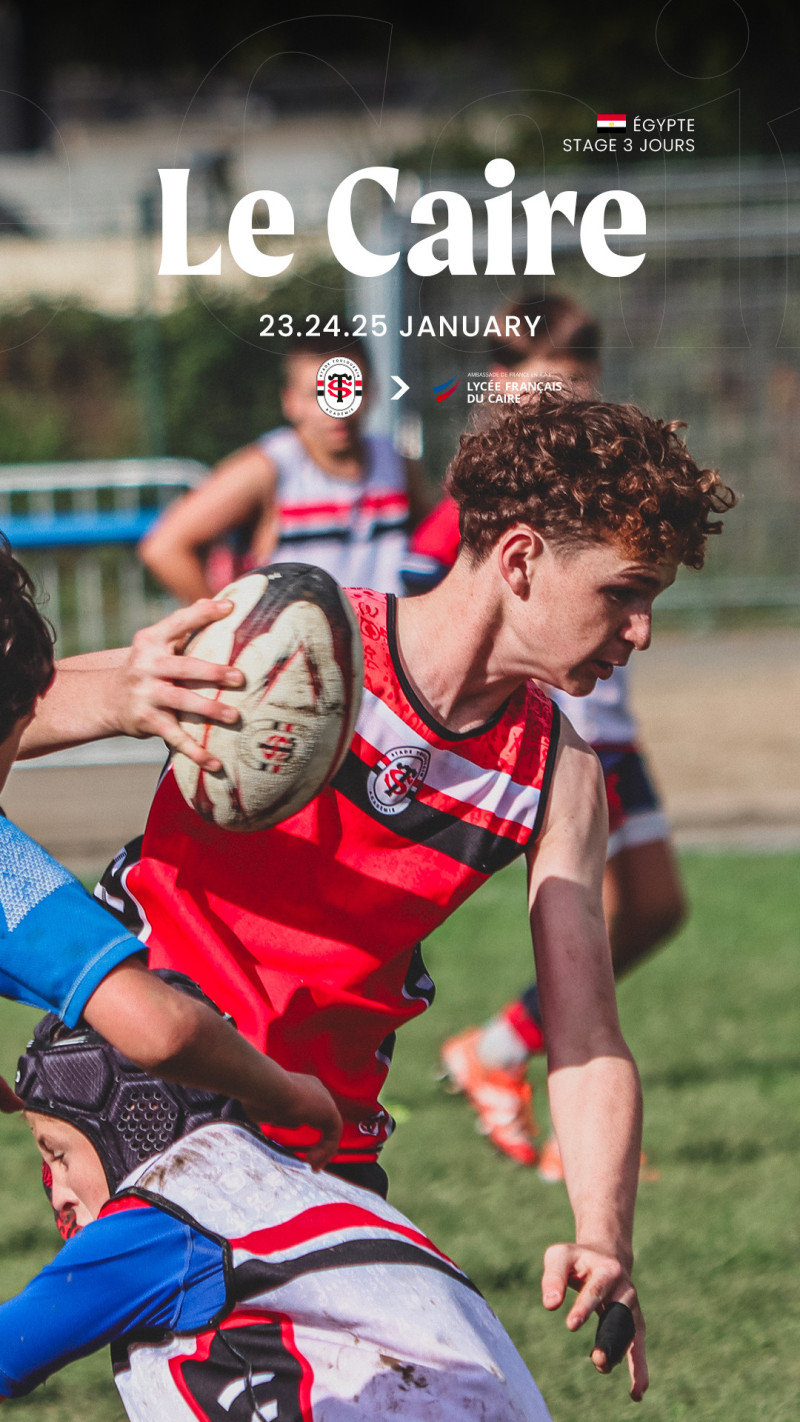 3-day Rugby Camp - Cairo January 2026 | Stade Toulousain