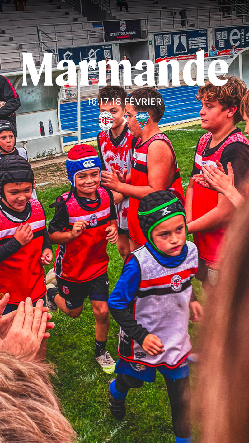 3 dias Rugby Camp - Marmande Febrero 2026 | Stade Toulousain