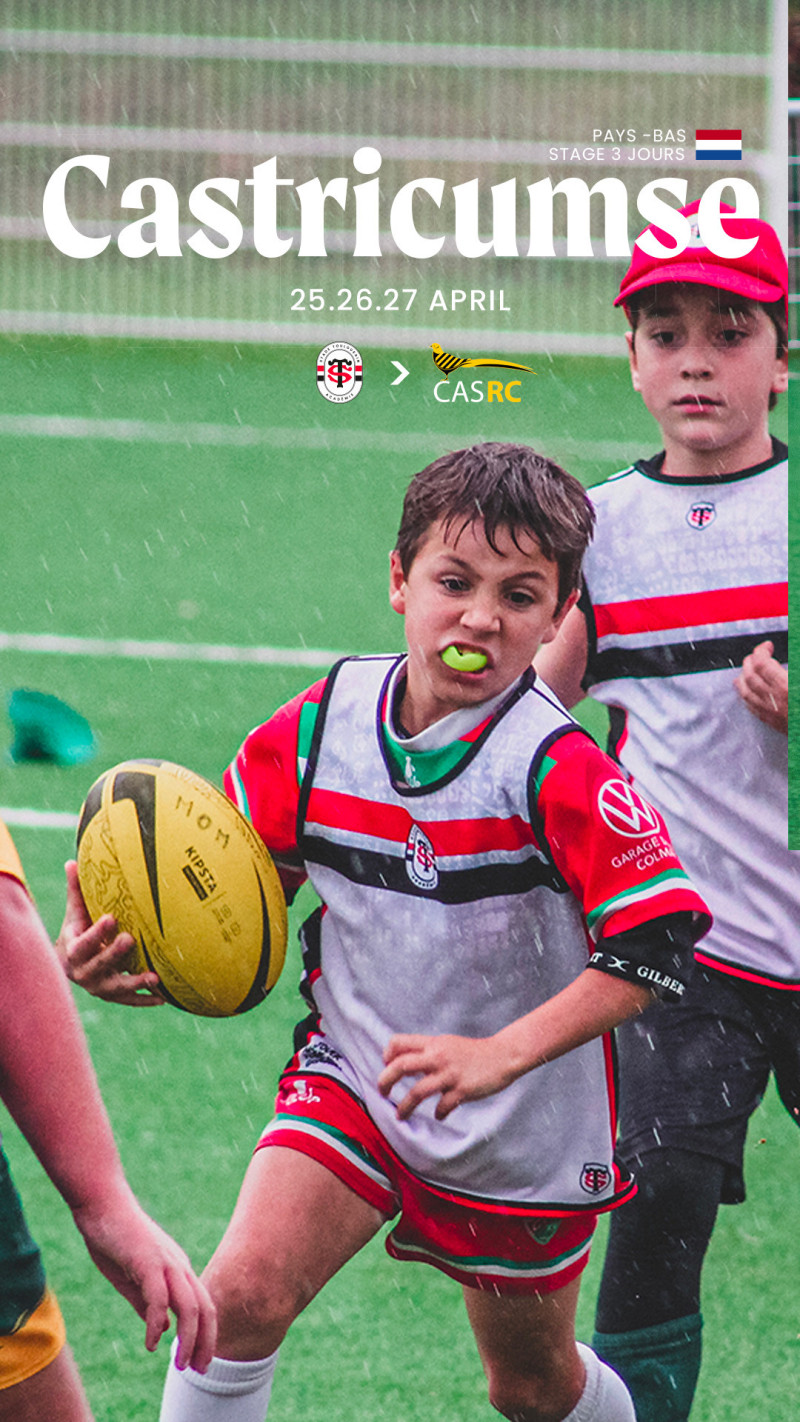 3-Days Rugby Camp - Castricum, Nederland - April 2026 | Stade Toulousain