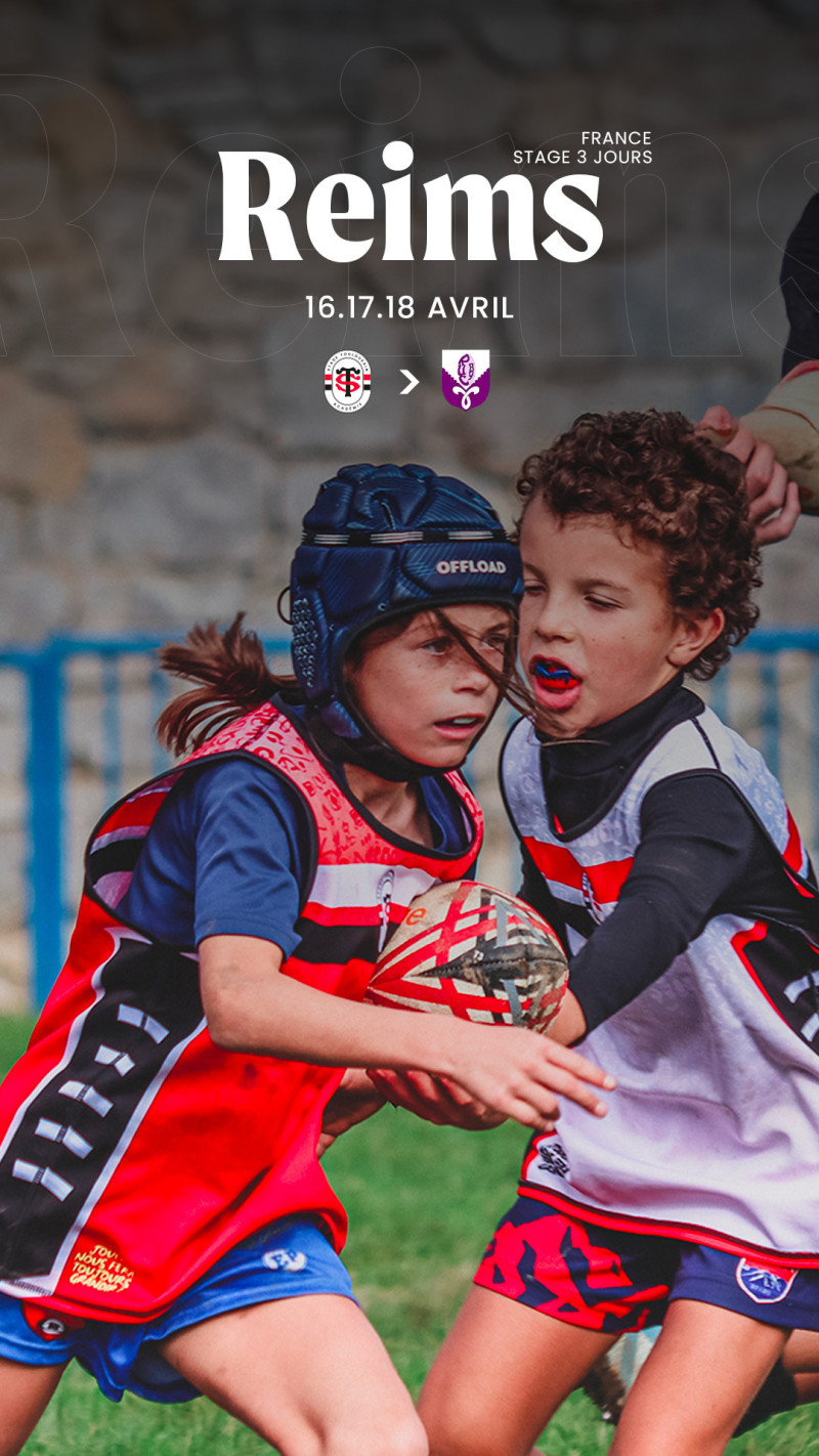Stage Rugby 3 jours - ST MAIXENT - 1-2-3 Novembre 2024 | Stade Toulousain
