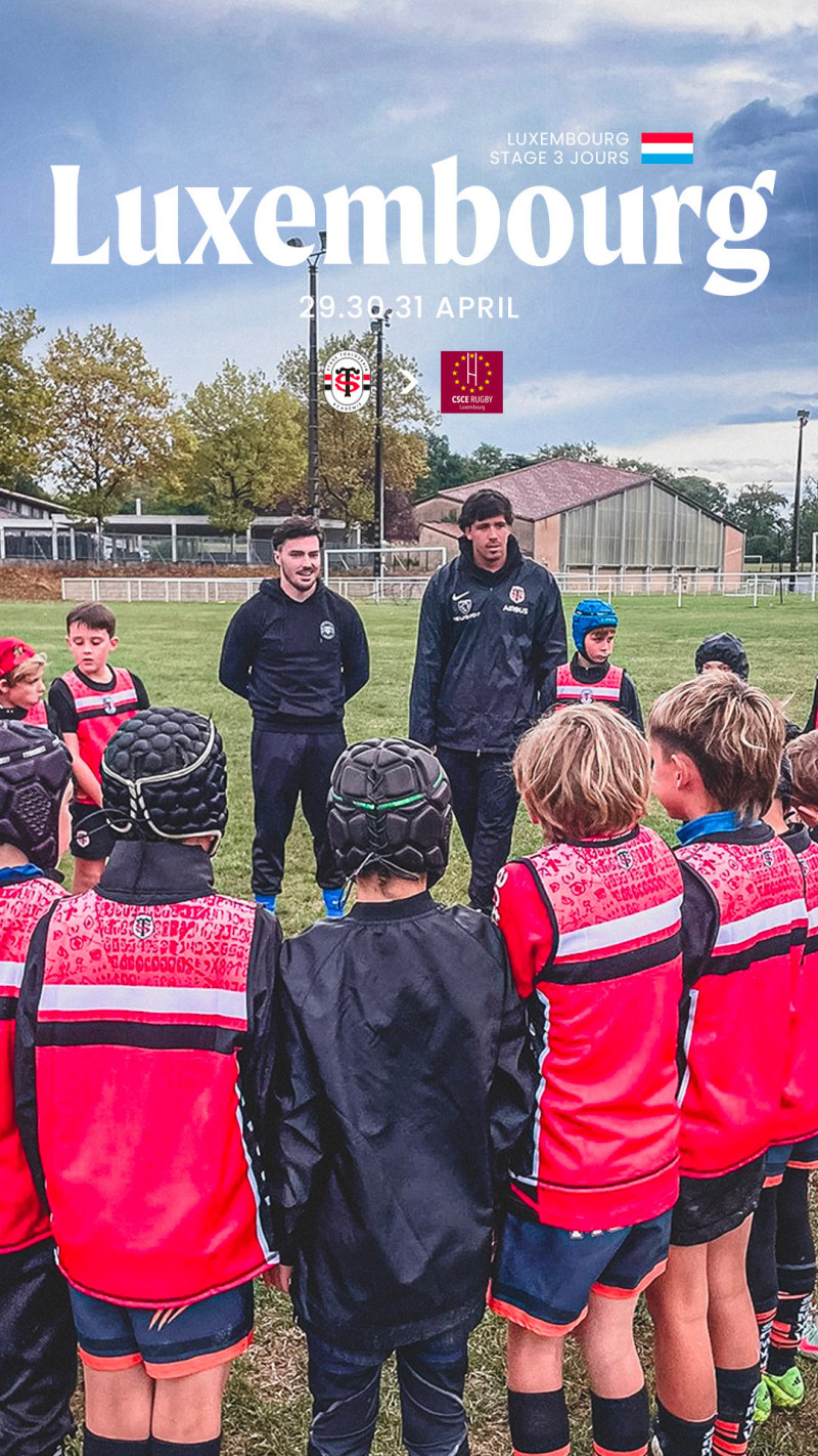 3-Days Rugby Camp - Luxembourg April 2026 | Stade Toulousain