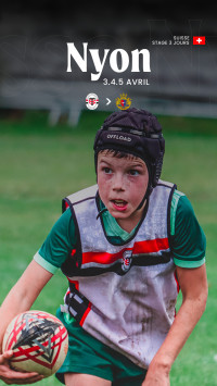 Stage Rugby 3 jours - Nyon - 3-4-5 - Avril 2026 | Stade Toulousain
