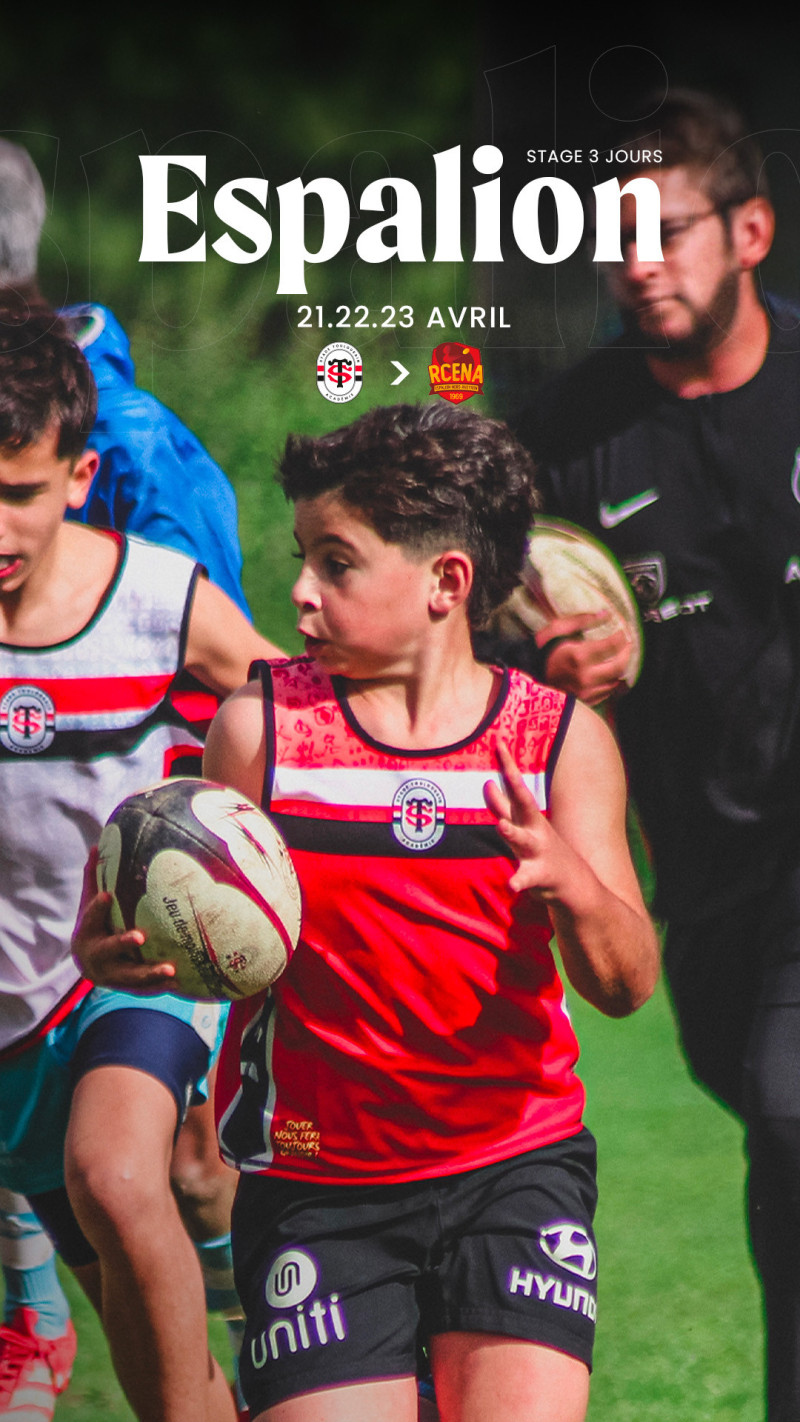 3 días rugby camp - Espalion Abril 2026 | Stade Toulousain