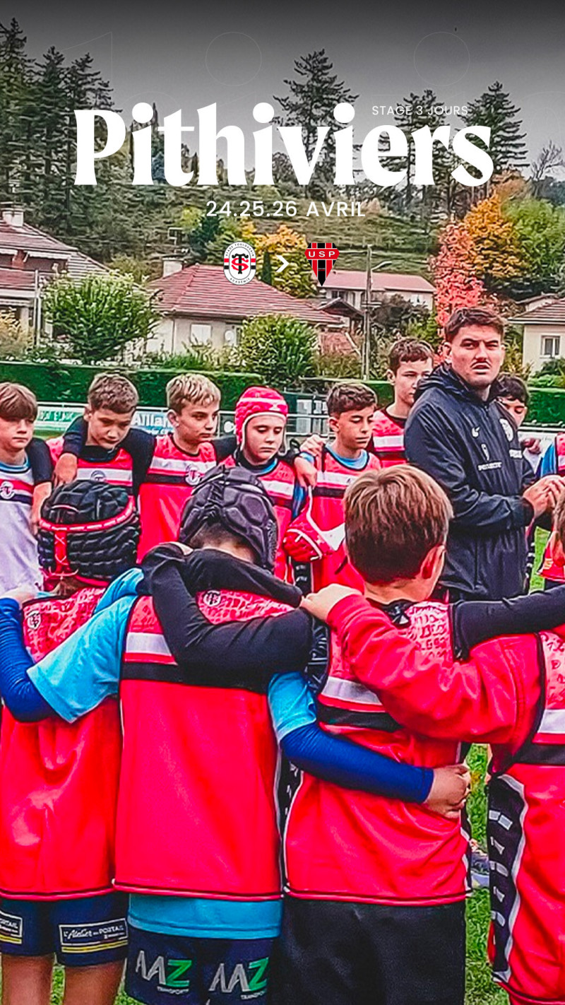 3 días rugby camp - Pithiviers Abril 2026 | Stade Toulousain