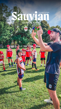 3 días rugby camp - Sauvian Abril 2026 | Stade Toulousain